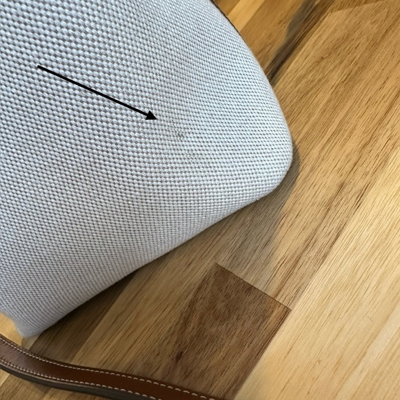 Tory Burch Blake canvas bucket Bag - Picture 10 of 12